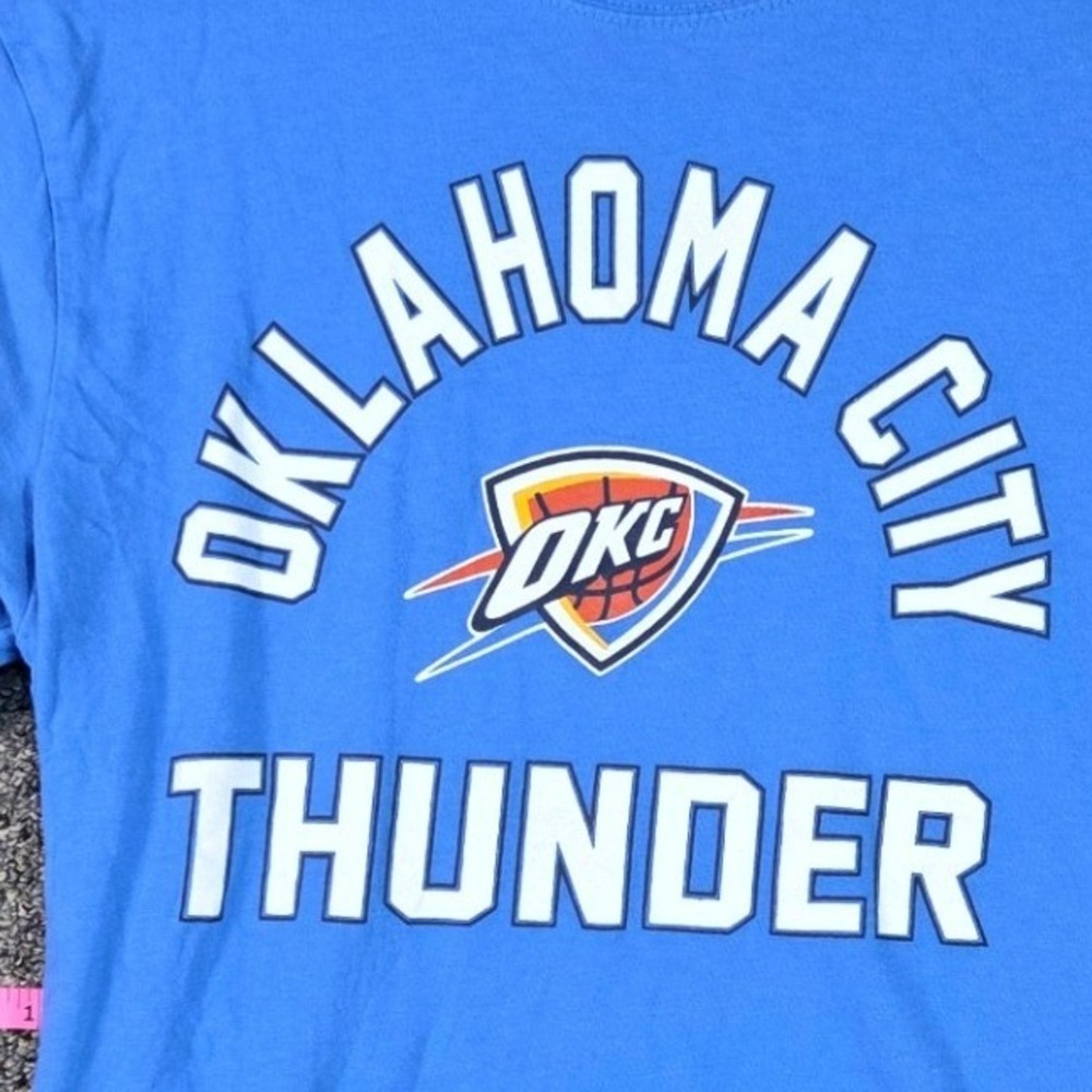'47 Brand Oklahoma City Thunder Shirt Mens Medium Blue NBA Graphic Tee